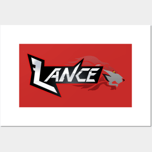 Lance (Red Version) Posters and Art